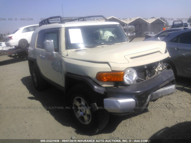 JTEBU11F88K005416 - 2008 TOYOTA FJ CRUISER YELLOW photo 1