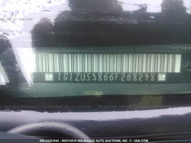 1G1ZU53866F268298 - 2006 CHEVROLET MALIBU LTZ 灰色 照片 9