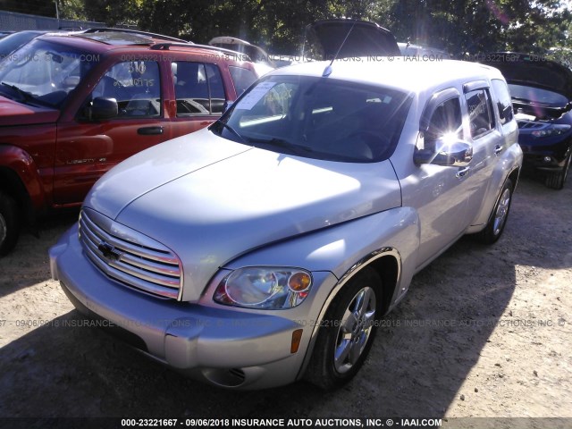 3GNCA13B29S607754 - 2009 CHEVROLET HHR LS SILVER photo 2