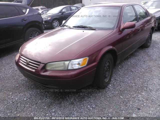 4T1BG22K4XU456788 - 1999 TOYOTA CAMRY CE/LE/XLE 红色 照片 2