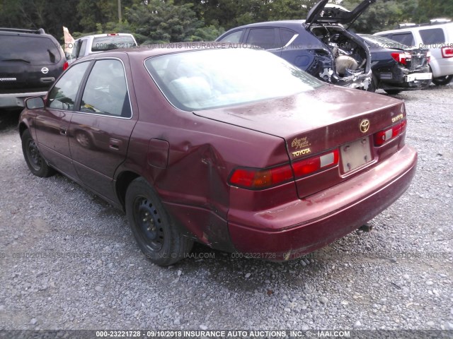 4T1BG22K4XU456788 - 1999 TOYOTA CAMRY CE/LE/XLE 红色 照片 3