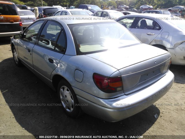 1G8ZH52832Z223755 - 2002 SATURN SL1 BLUE photo 3