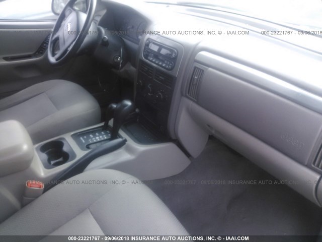 1J4GW48S54C251492 - 2004 JEEP GRAND CHEROKEE LAREDO/COLUMBIA/FREEDOM 黑色 照片 5