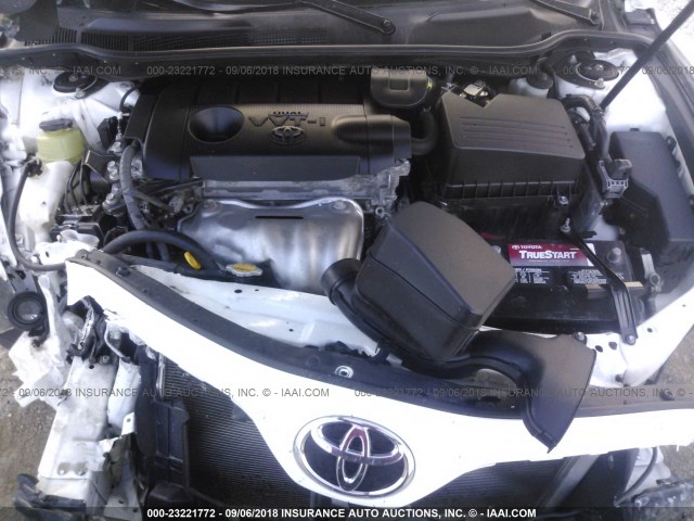 4T4BF3EK6BR152431 - 2011 TOYOTA CAMRY SE/LE/XLE 白色 照片 10