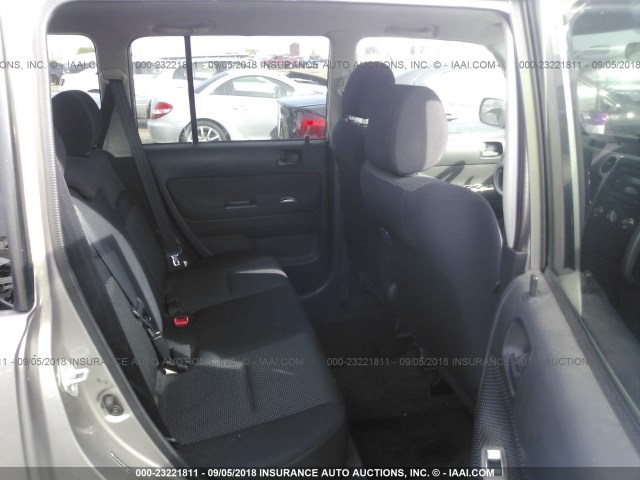 JTLKT324154021106 - 2005 TOYOTA SCION XB Gris foto 8