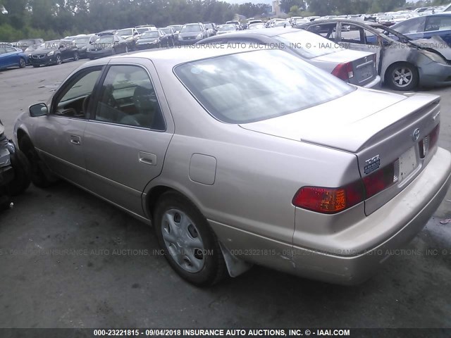 4T1BG22K01U773247 - 2001 TOYOTA CAMRY CE/LE/XLE 棕色 照片 3