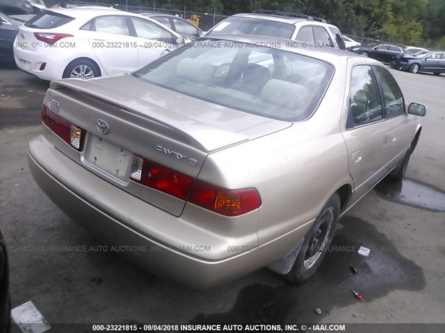 4T1BG22K01U773247 - 2001 TOYOTA CAMRY CE/LE/XLE 棕色 照片 4