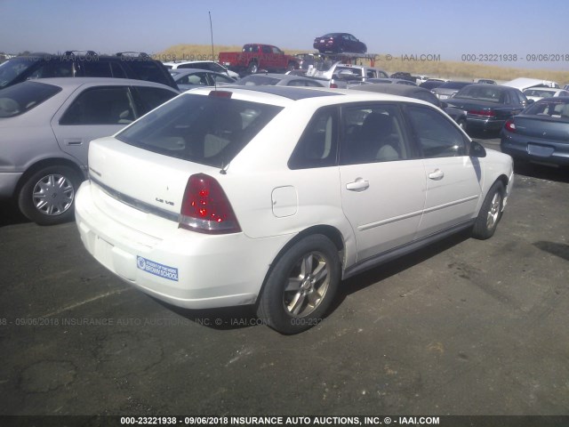 1G1ZT62805F221664 - 2005 CHEVROLET MALIBU MAXX LS 白色 照片 4