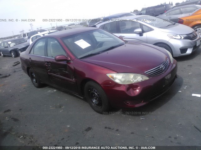 4T1BE32K55U418740 - 2005 TOYOTA CAMRY LE/XLE/SE 栗色 照片 1