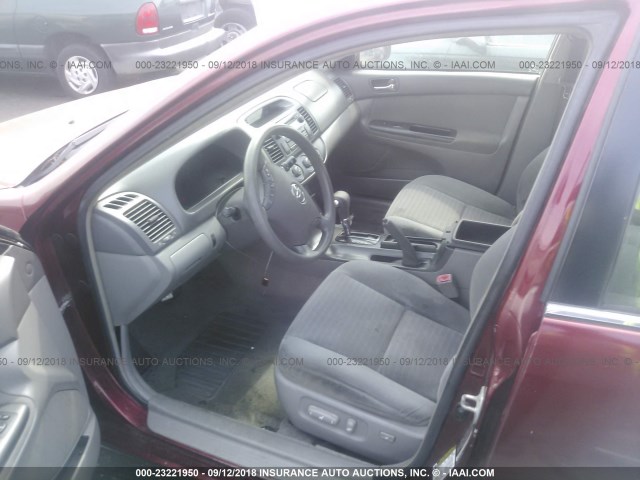 4T1BE32K55U418740 - 2005 TOYOTA CAMRY LE/XLE/SE 栗色 照片 5