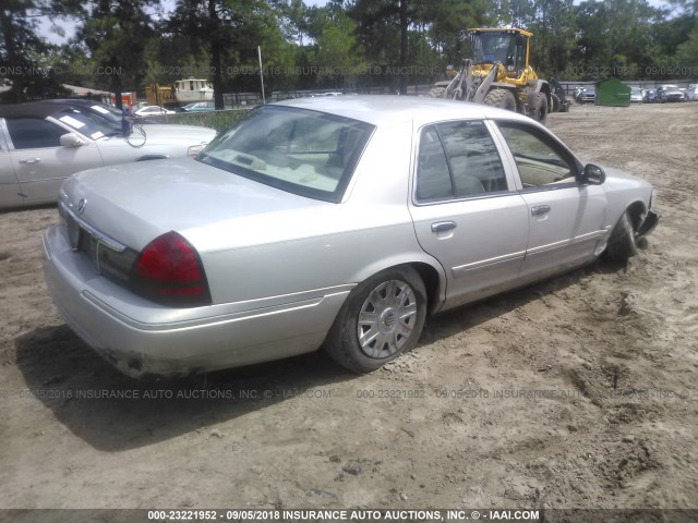 2MEFM74V88X610351 - 2008 MERCURY GRAND MARQUIS GS Champagne photo 4