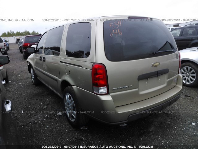 1GNDV23L96D214269 - 2006 CHEVROLET UPLANDER LS GOLD photo 3