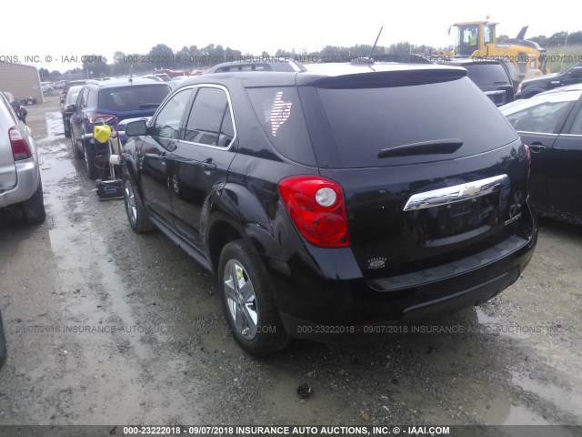 2GNALBEK4F6130260 - 2015 CHEVROLET EQUINOX LT BLACK photo 3