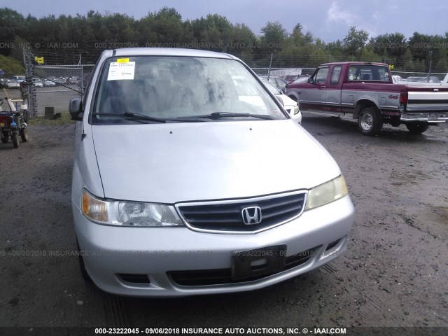 2HKRL18582H558768 - 2002 HONDA ODYSSEY LX SILVER photo 6