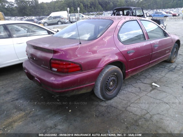 1P3EJ46C8WN130244 - 1998 PLYMOUTH BREEZE EXPRESSO RED photo 4