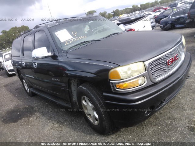 1GKFK66U23J138546 - 2003 GMC YUKON XL DENALI BLACK photo 1