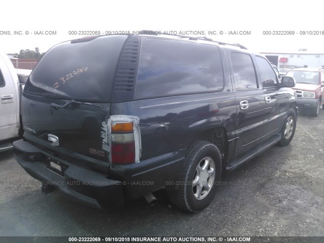 1GKFK66U23J138546 - 2003 GMC YUKON XL DENALI BLACK photo 4