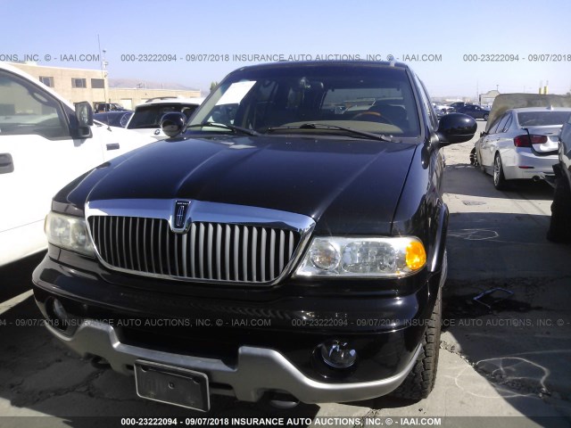 5LMFU28R12LJ09123 - 2002 LINCOLN NAVIGATOR BLACK photo 6