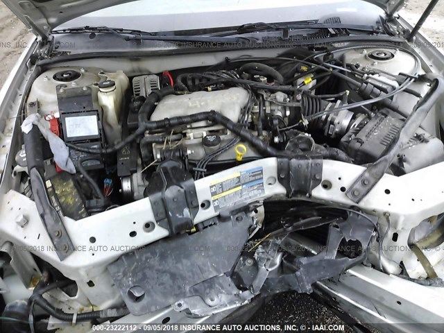 2G1WW12E459260883 - 2005 CHEVROLET MONTE CARLO LS 银色 照片 10