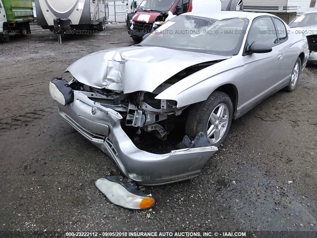 2G1WW12E459260883 - 2005 CHEVROLET MONTE CARLO LS 银色 照片 6