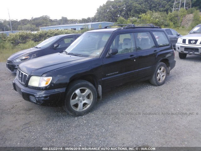 JF1SF65671H751810 - 2001 SUBARU FORESTER S 黑色 照片 2