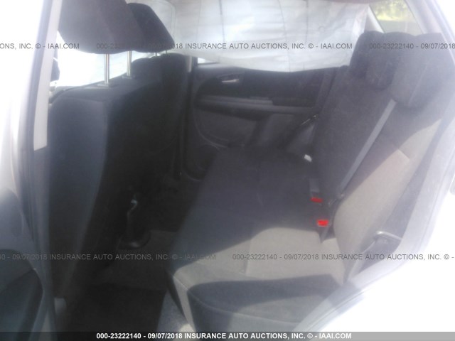 JS2YA5A36A6300197 - 2010 SUZUKI SX4 SILVER photo 8