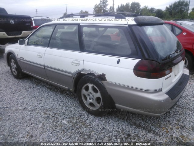 4S3BG6850W7655928 - 1998 SUBARU LEGACY 30TH ANN OUTBACK/LTD/SPT WHITE photo 3