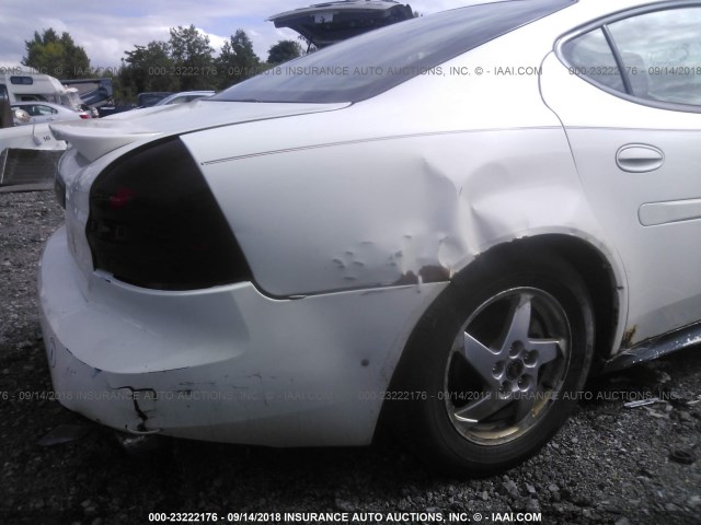 2G2WP522951205558 - 2005 PONTIAC GRAND PRIX WHITE photo 6