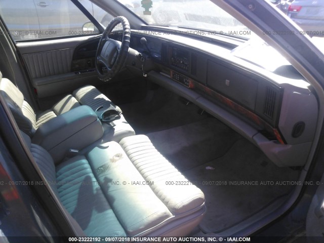 1G4CW52K5SH643659 - 1995 BUICK PARK AVENUE  BLUE photo 5