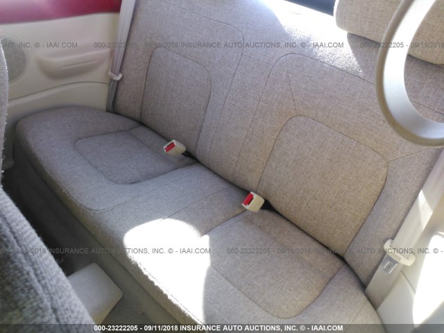 3VWBB61C4WM003811 - 1998 VOLKSWAGEN NEW BEETLE 红色 照片 8