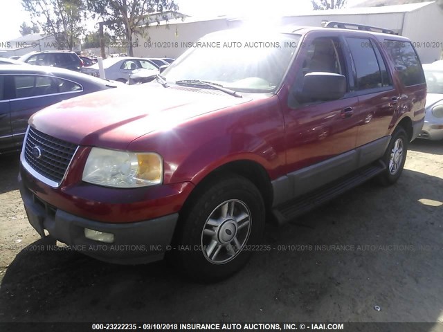 1FMPU15576LA12002 - 2006 FORD EXPEDITION XLT RED photo 2