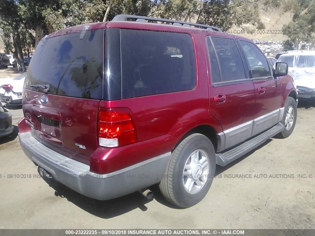 1FMPU15576LA12002 - 2006 FORD EXPEDITION XLT RED photo 4