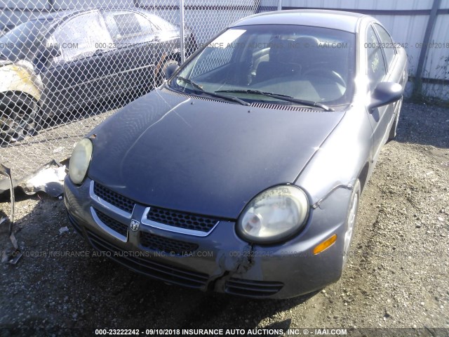 1B3ES26C33D239358 - 2003 DODGE NEON SE GRAY photo 6