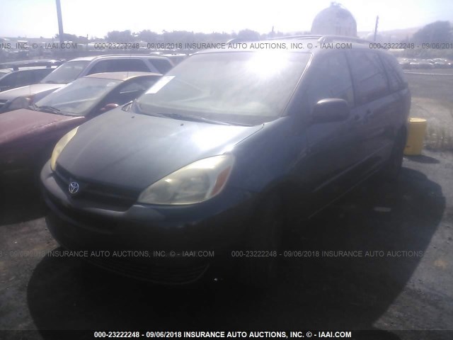 5TDZA23C65S236503 - 2005 TOYOTA SIENNA CE/LE 绿色 照片 2