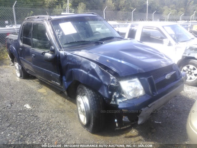 1FMZU77E62UD07573 - 2002 FORD EXPLORER SPORT TR  BLUE photo 6