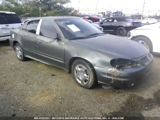 1G2NE52F45M142359 - 2005 PONTIAC GRAND AM SE GRAY photo 1