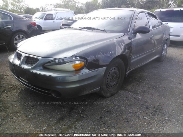 1G2NE52F45M142359 - 2005 PONTIAC GRAND AM SE GRAY photo 2