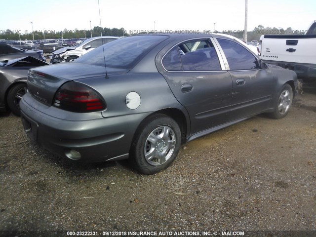 1G2NE52F45M142359 - 2005 PONTIAC GRAND AM SE GRAY photo 4