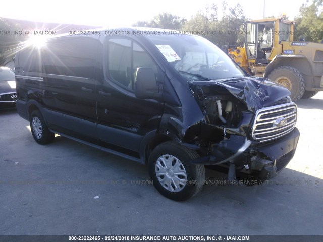 1FTYE1YM2HKA47807 - 2017 FORD TRANSIT T-150 BLACK photo 1