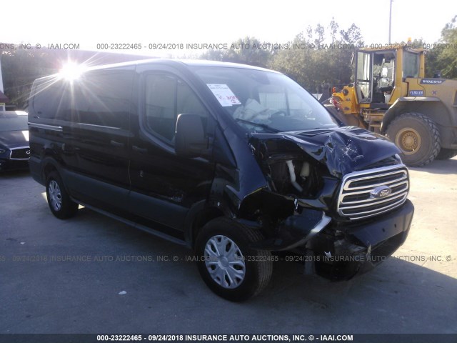 1FTYE1YM2HKA47807 - 2017 FORD TRANSIT T-150 BLACK photo 6