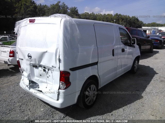 3N6CM0KN3HK702454 - 2017 NISSAN NV200 2.5S/2.5SV WHITE photo 4