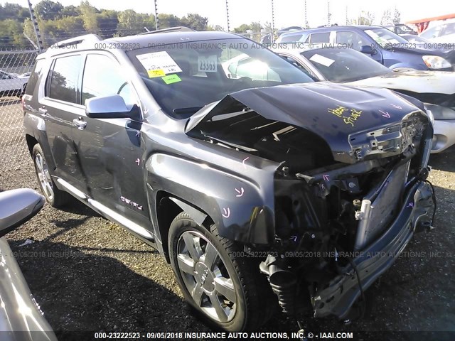 2GKFLZE37D6133705 - 2013 GMC TERRAIN DENALI BLACK photo 1