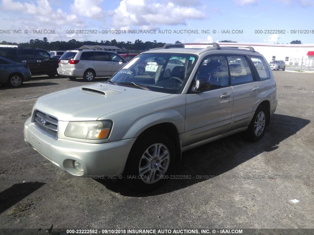 JF1SG69605H736188 - 2005 SUBARU FORESTER 2.5XT GRAY photo 6