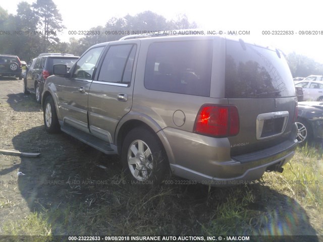 5LMFU28RX3LJ01622 - 2003 LINCOLN NAVIGATOR Champagner Foto 3