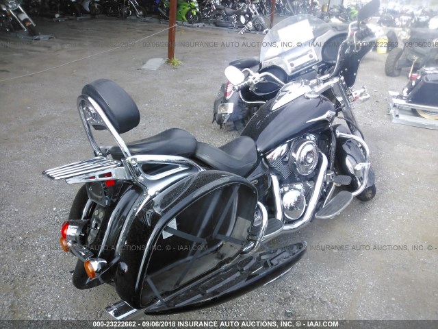 JKBVNKG156A000795 - 2006 KAWASAKI VN1600 G BLACK photo 4