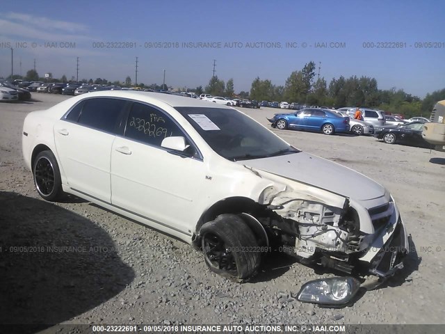 1G1ZH57B484282872 - 2008 CHEVROLET MALIBU 1LT თეთრი ფოტო 1