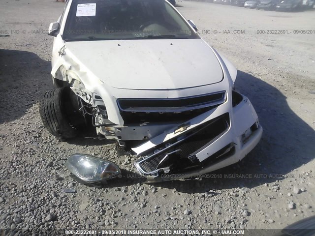 1G1ZH57B484282872 - 2008 CHEVROLET MALIBU 1LT თეთრი ფოტო 6