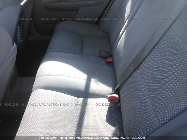 1G1ZH57B484282872 - 2008 CHEVROLET MALIBU 1LT თეთრი ფოტო 8