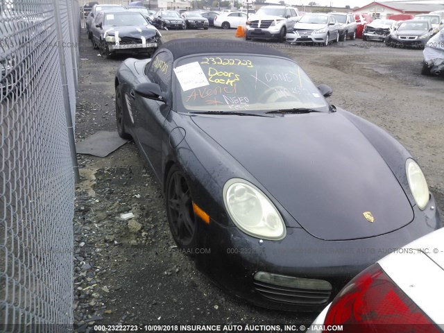 WP0CB29835U731405 - 2005 PORSCHE BOXSTER S BLACK photo 1