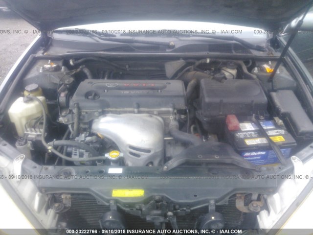 4T1BE32K54U300928 - 2004 TOYOTA CAMRY LE/XLE/SE Жасыл фото 10